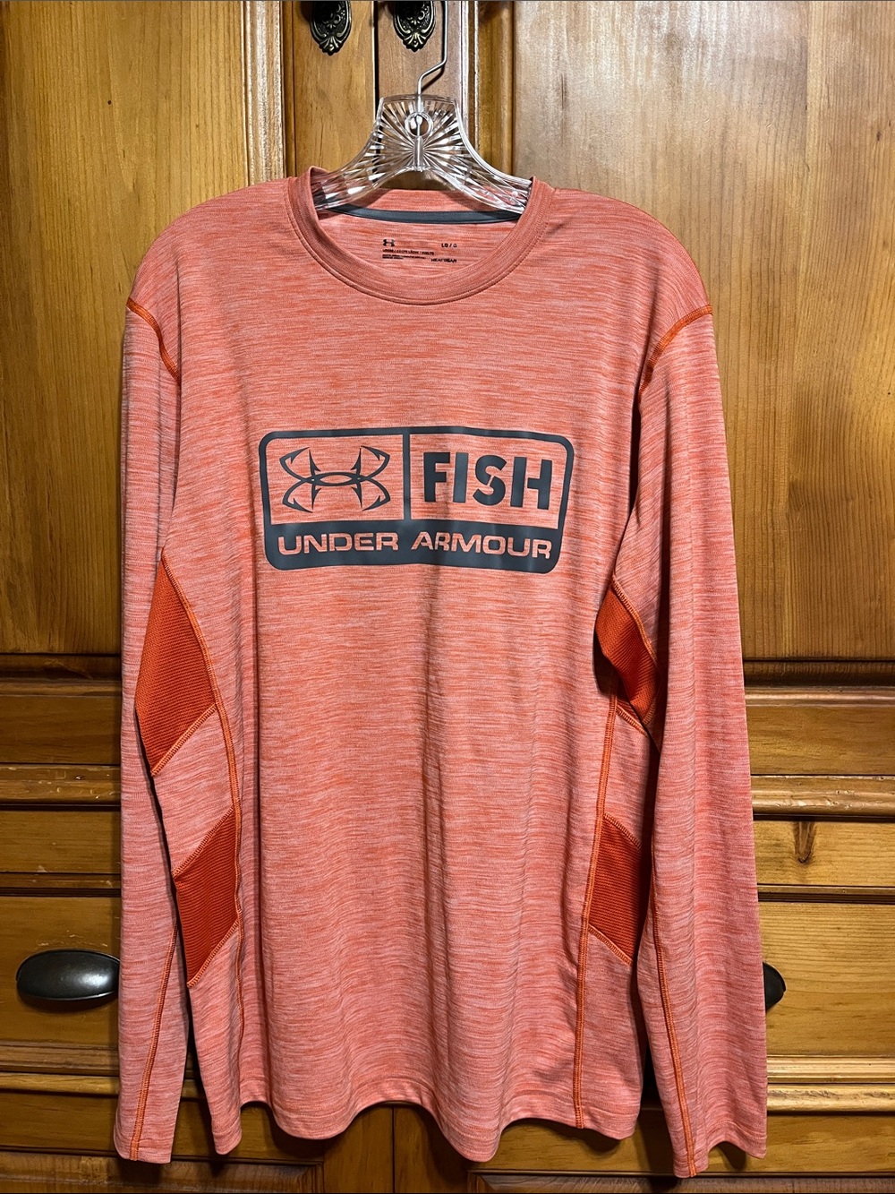 Under Armour Coral Long-Sleeve Fish Performance Tee